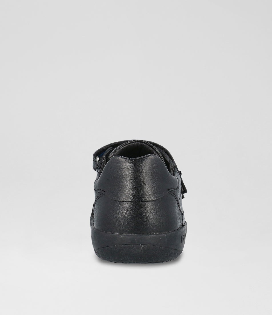 Bobux Kp Hero Black Leather Flat Shoes