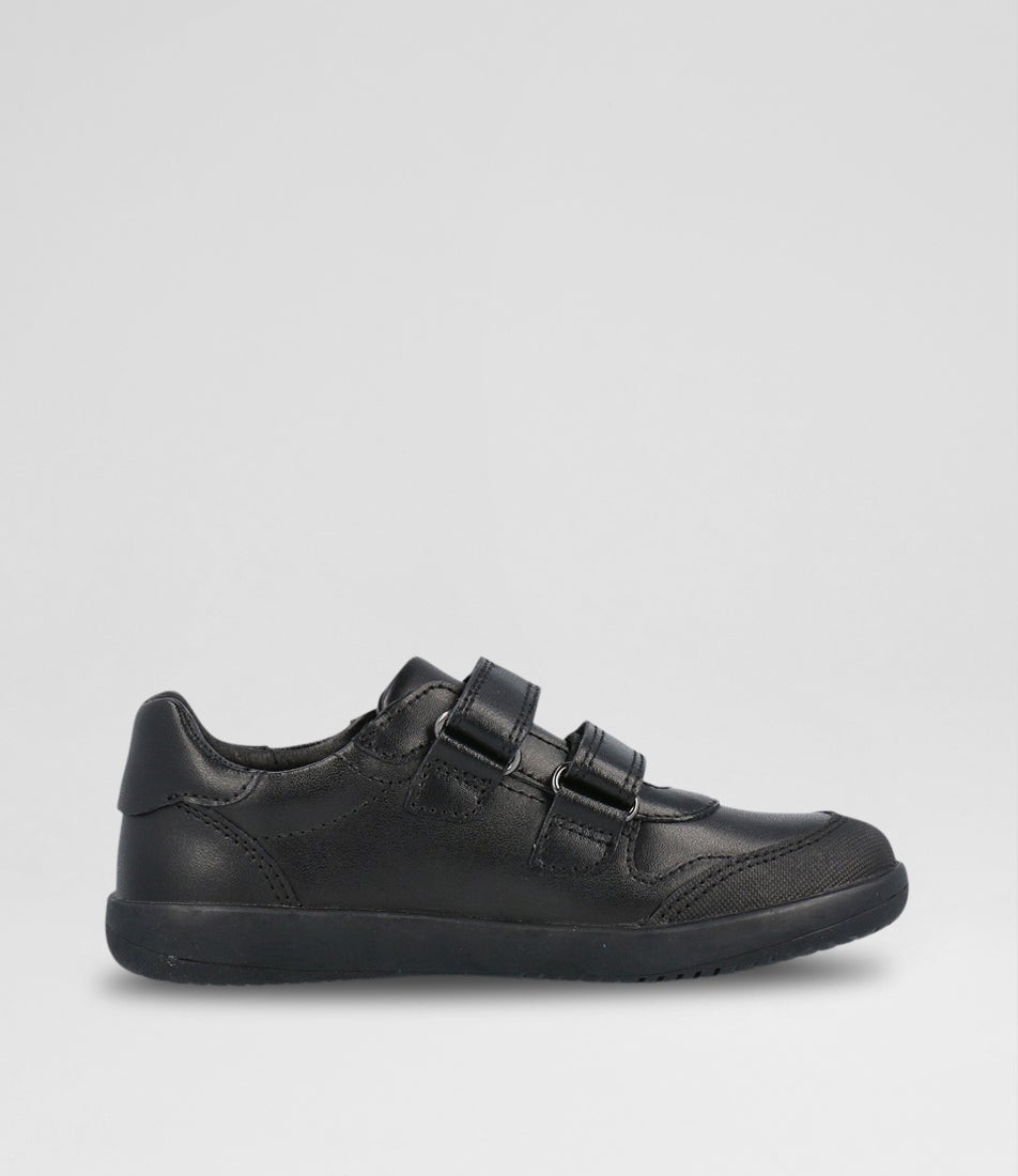 Bobux Kp Hero Black Leather Flat Shoes