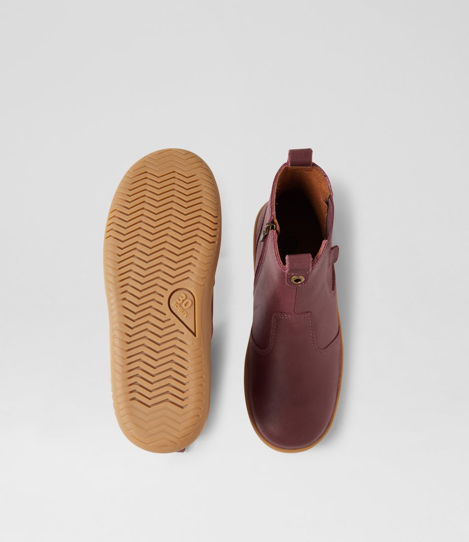 Bobux Kp Jodhpur Fig Leather Chelsea Boots