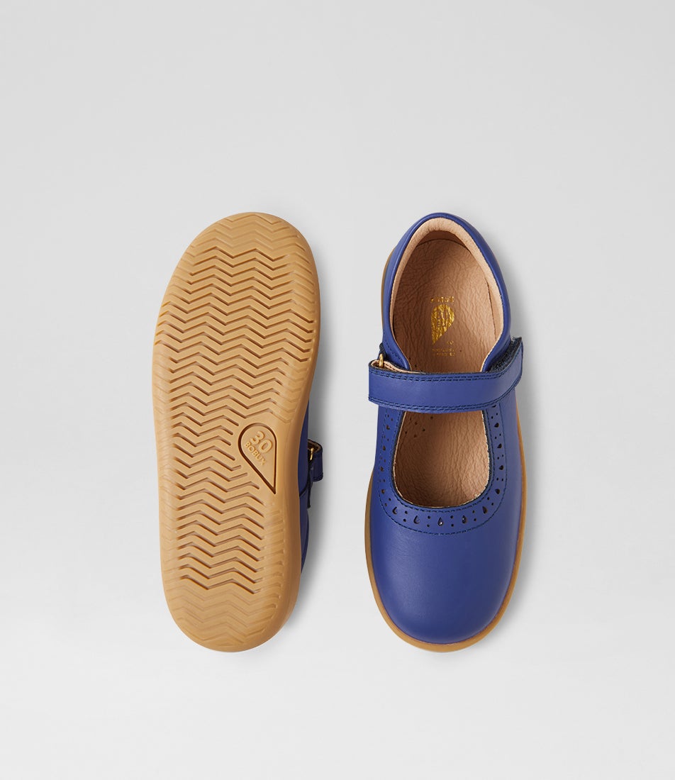 Bobux Kp Lola Future Dusk Leather Flat Shoes