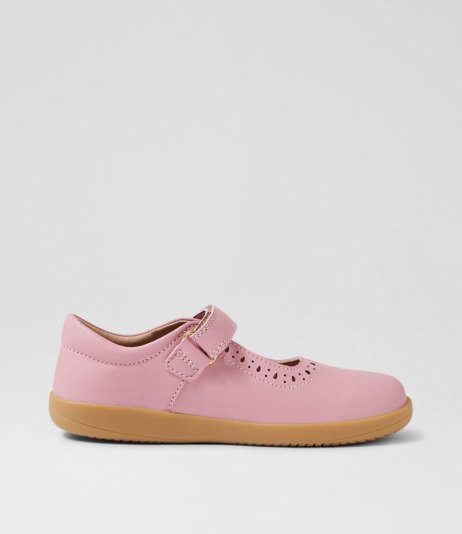 Bobux Kp Lola Lilas Leather Flat Shoes