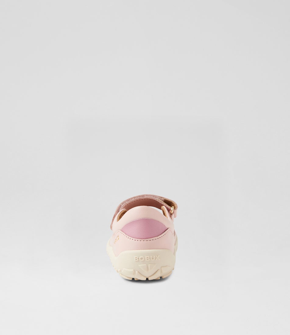 Bobux Kp Lucy Cameo Rose Leather Flat Shoes