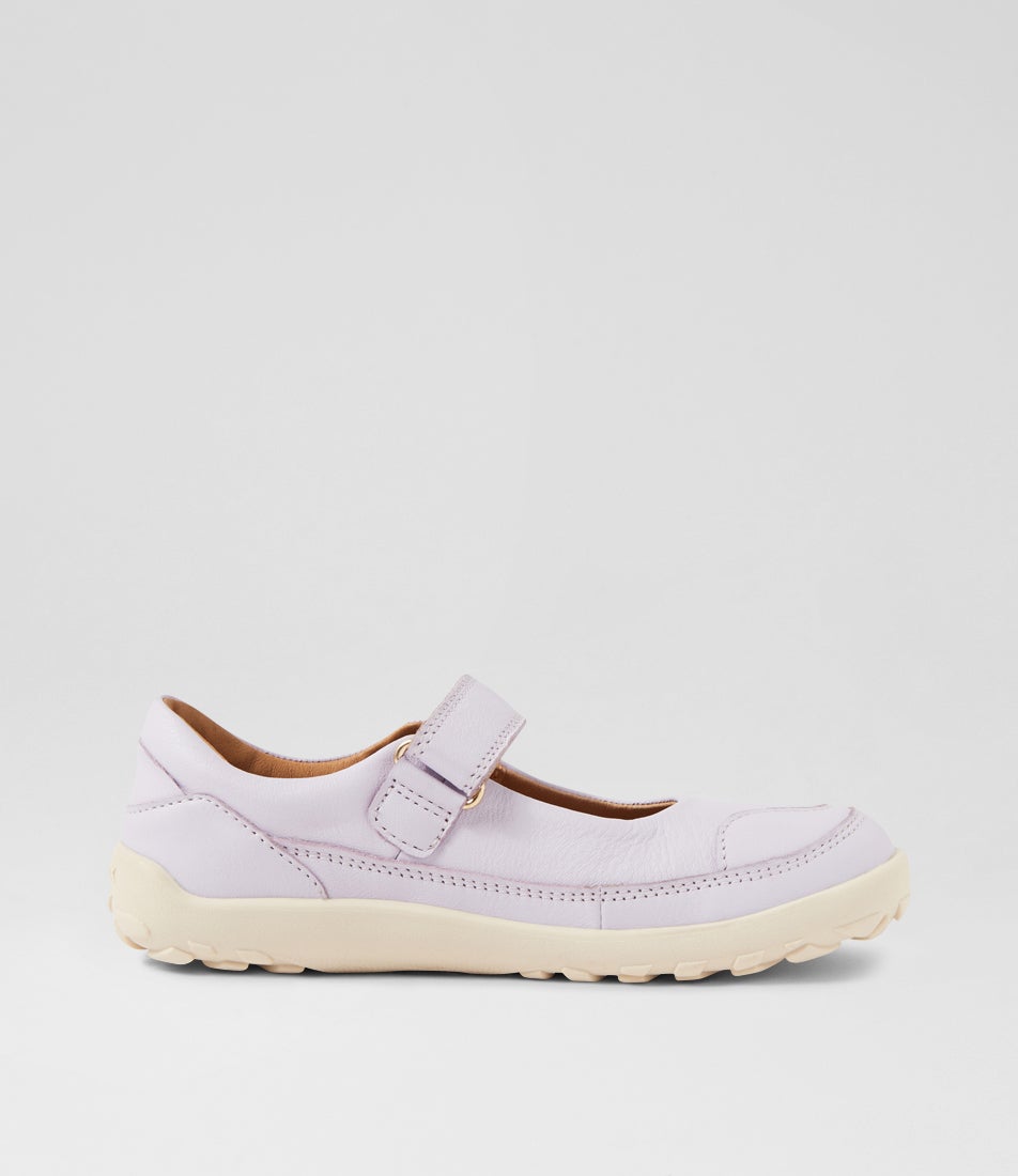 Bobux Kp Lucy Thistle Leather Flat Shoes