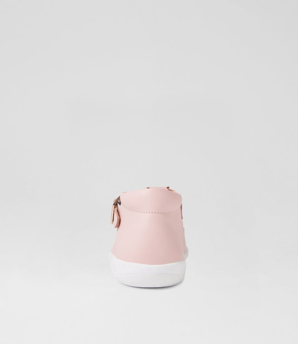 Bobux Kp Poppy Ballet Pink Leather Flat Shoes