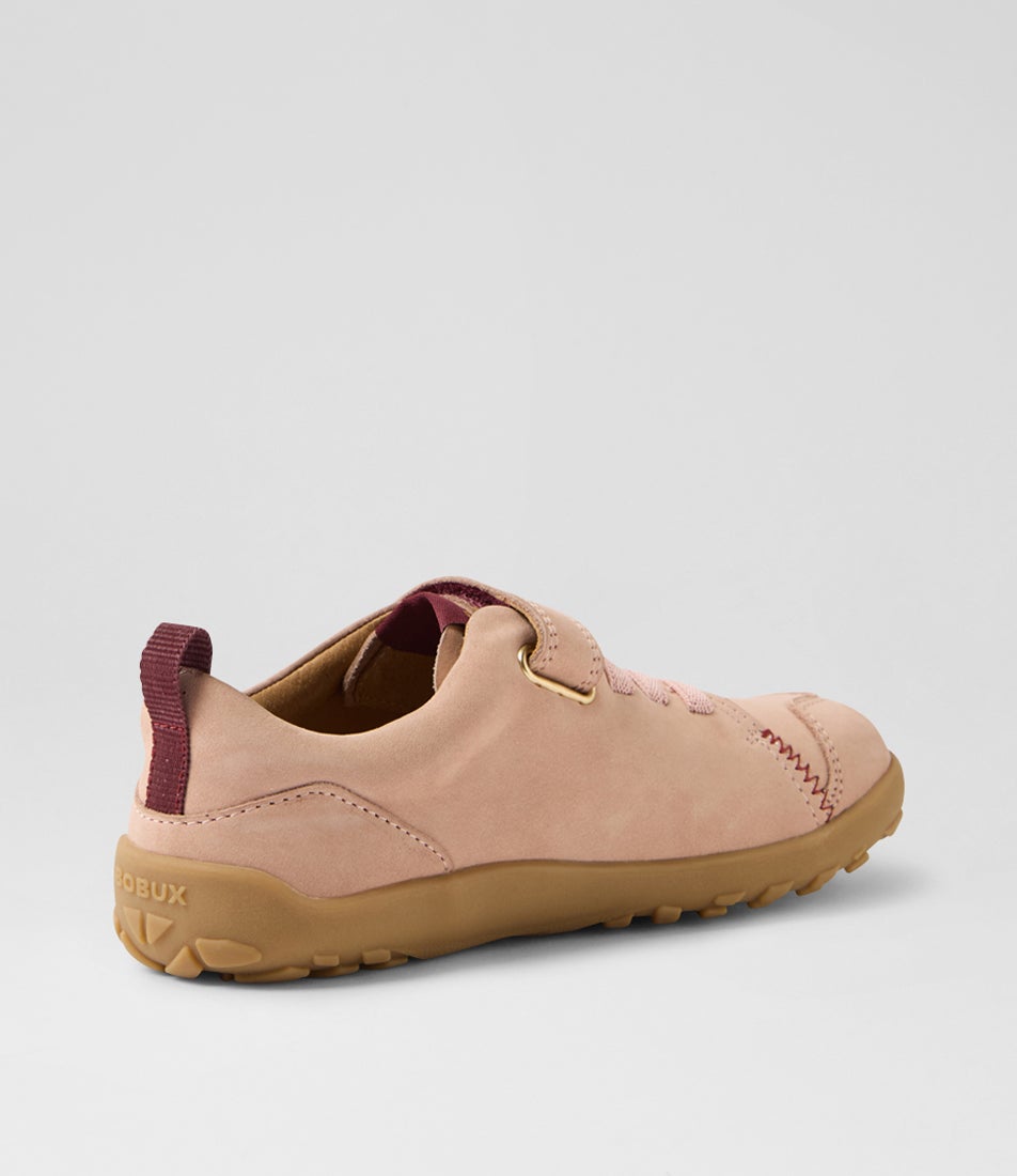 Bobux Kp Prime Cameo Rose Nubuck Sneakers