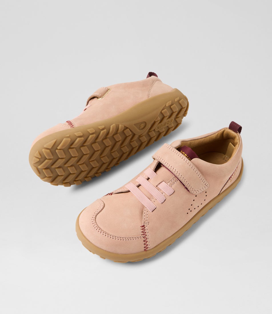 Bobux Kp Prime Cameo Rose Nubuck Sneakers