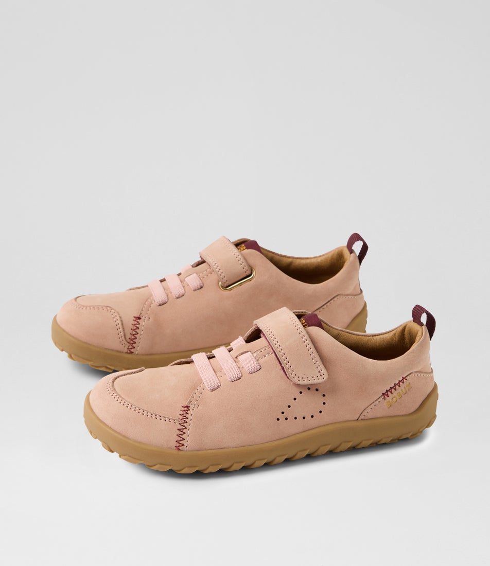 bobux Kp Prime Cameo Rose Nubuck Sneakers