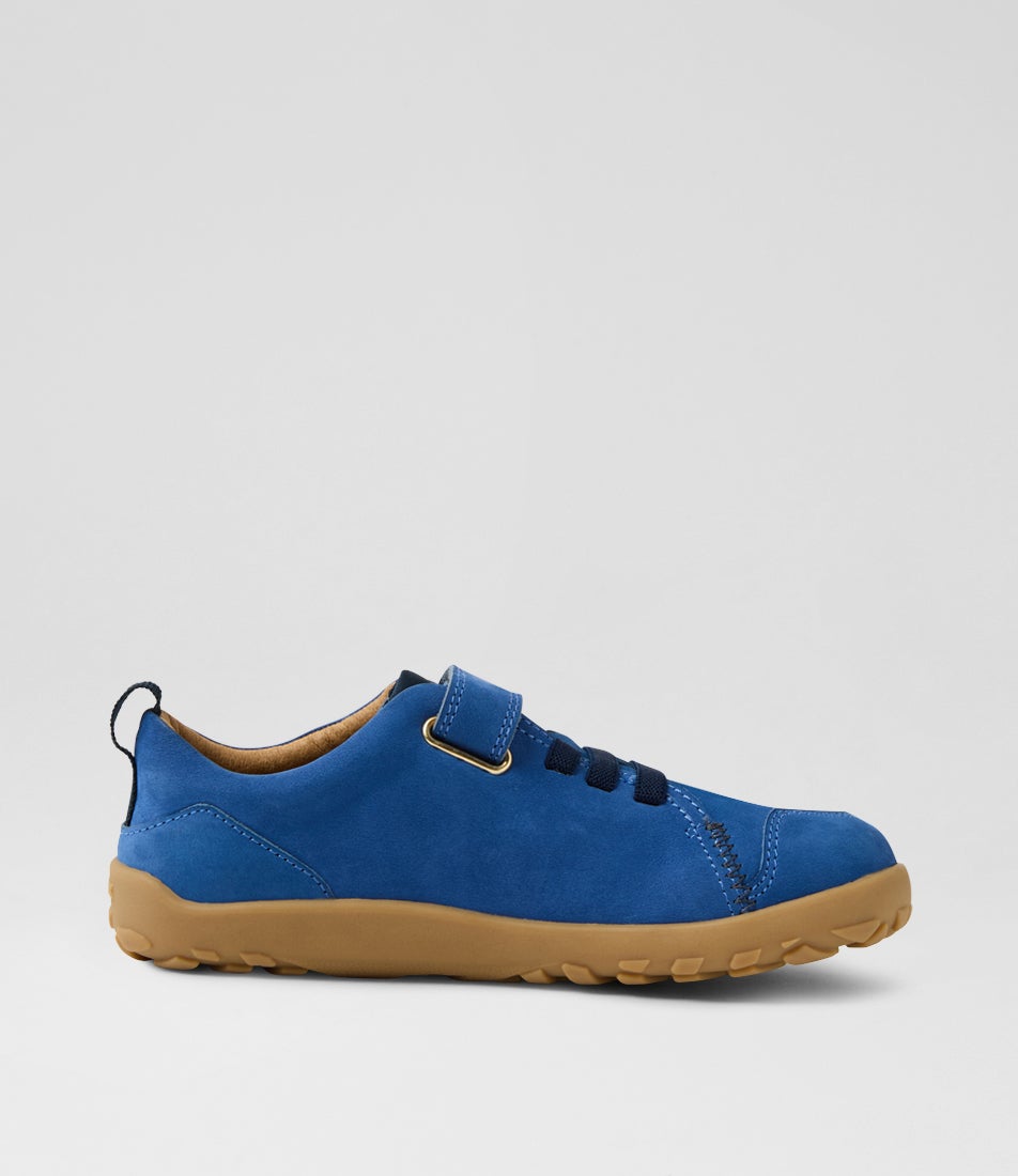 Bobux Kp Prime Olympian Blue Nubuck Sneakers