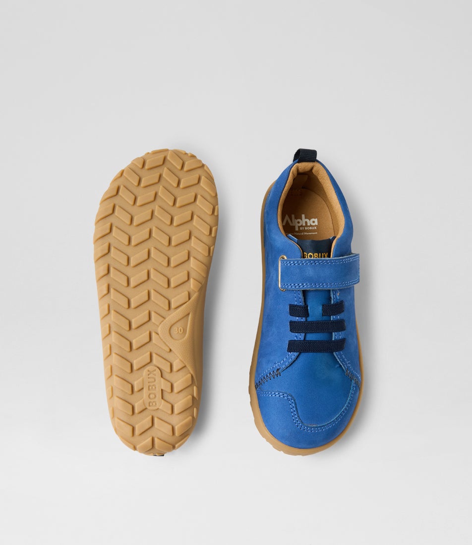 Bobux Kp Prime Olympian Blue Nubuck Sneakers
