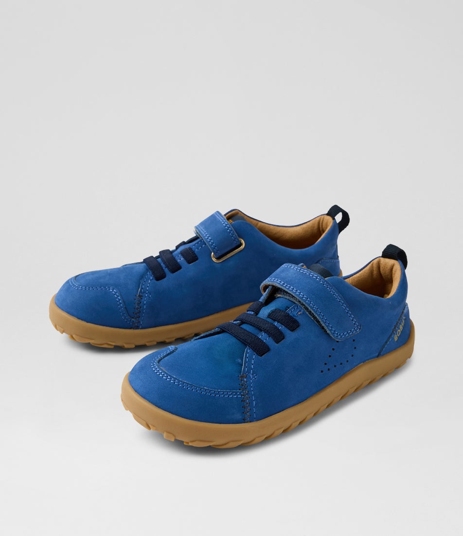 bobux Kp Prime Olympian Blue Nubuck Sneakers
