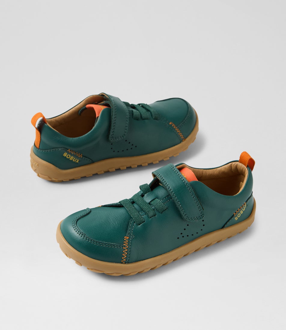 bobux Kp Prime Rainforest Leather Sneakers