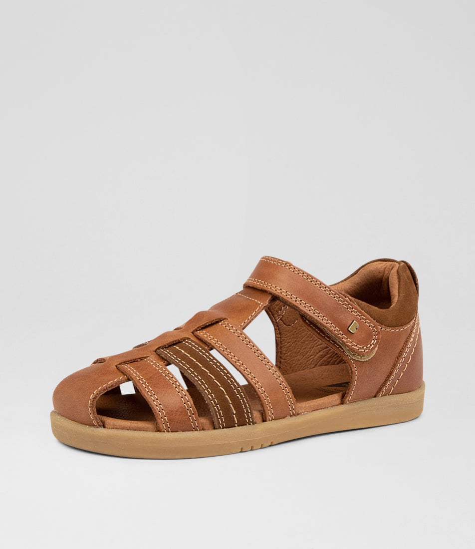 Bobux Kp Roam Junior Caramel Leather Flat Shoes