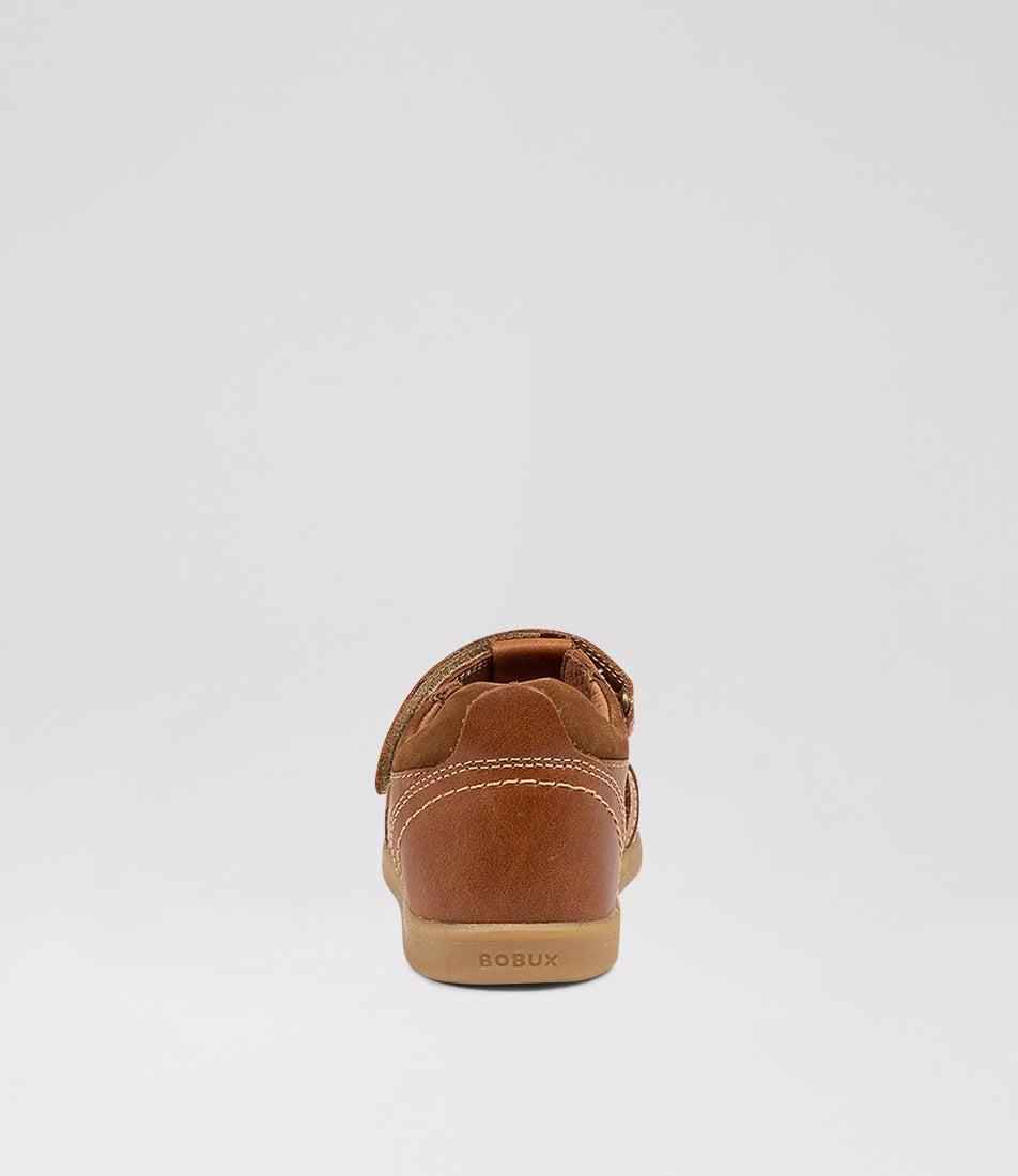 Bobux Kp Roam Junior Caramel Leather Flat Shoes