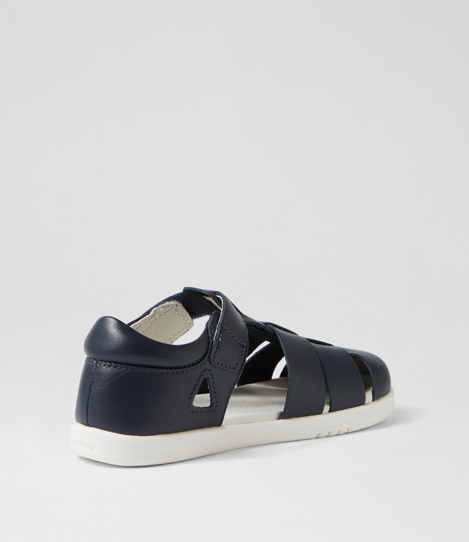 Bobux Kp Tidal Junior Navy Leather Sandals
