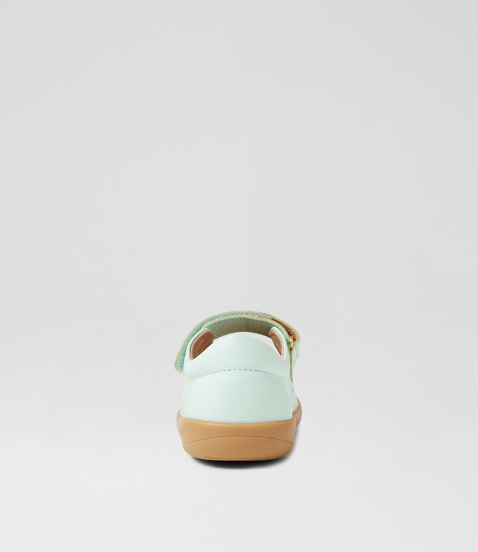 Bobux Kp Tilly Birds Egg Leather Flat Shoes