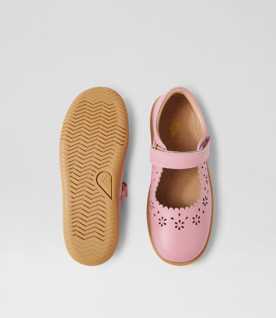 Bobux Kp Tilly Lilas Leather Flat Shoes