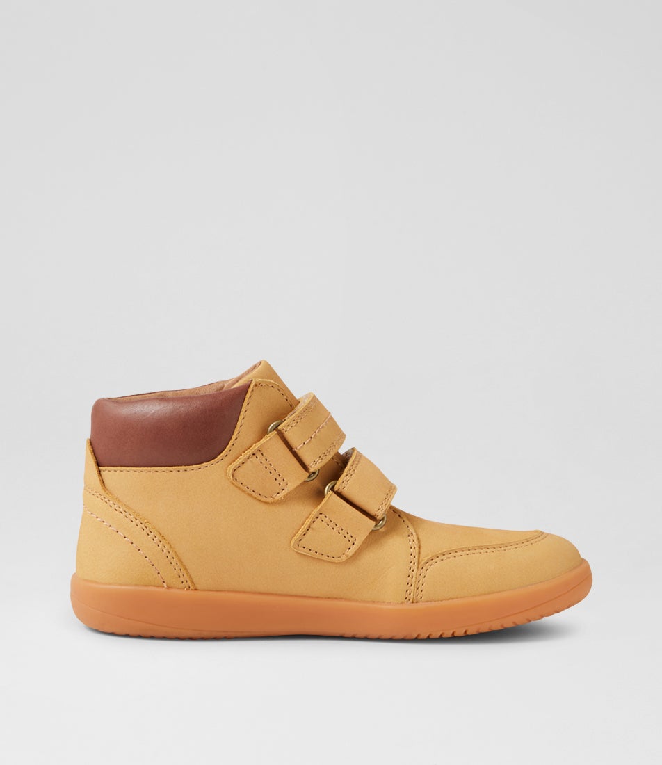Bobux Kp Timber Junior Oak Buff Nubuck Ankle Boots