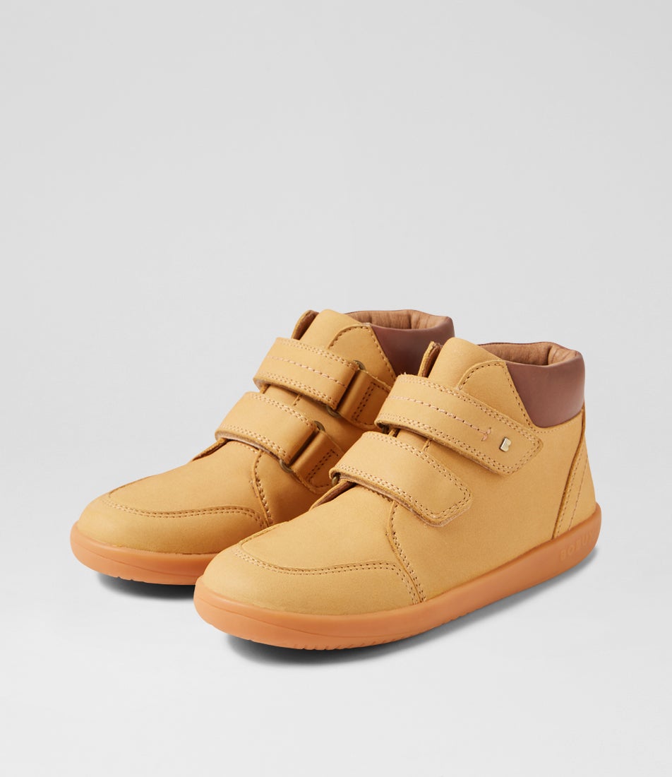 bobux Kp Timber Junior Oak Buff Nubuck Ankle Boots
