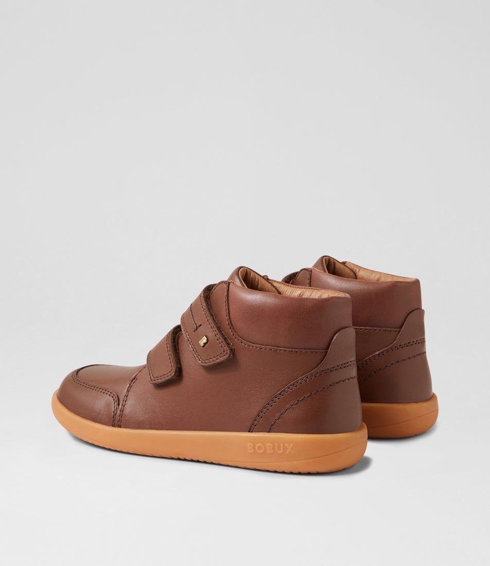 bobux Kp Timber Junior Toffee Leather Ankle Boots