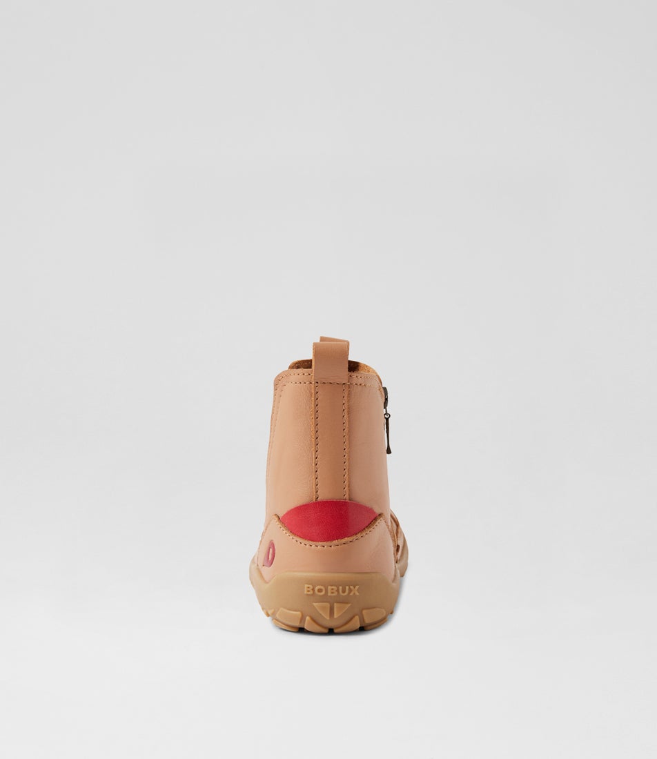 Bobux Kp Trail Sandstorm Leather Ankle Boots