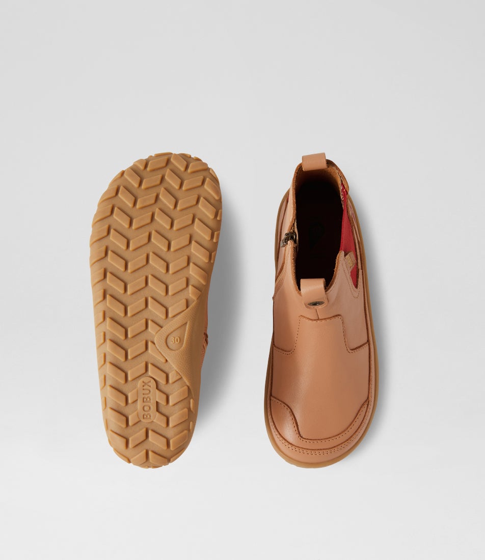 Bobux Kp Trail Sandstorm Leather Ankle Boots