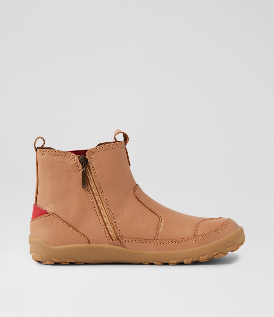Bobux Kp Trail Sandstorm Leather Ankle Boots