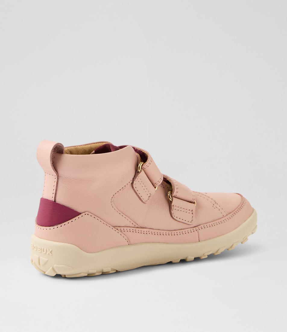 Bobux Kp Trek Cameo Rose Leather Ankle Boots