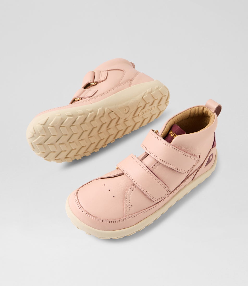 Bobux Kp Trek Cameo Rose Leather Ankle Boots