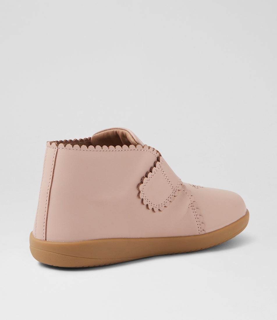 Bobux Kp Willow Cameo Rose Leather Ankle Boots