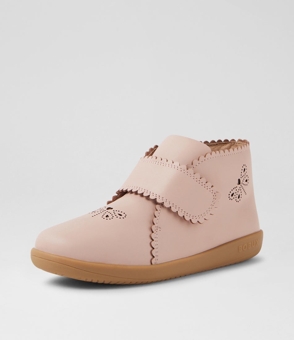Bobux Kp Willow Cameo Rose Leather Ankle Boots