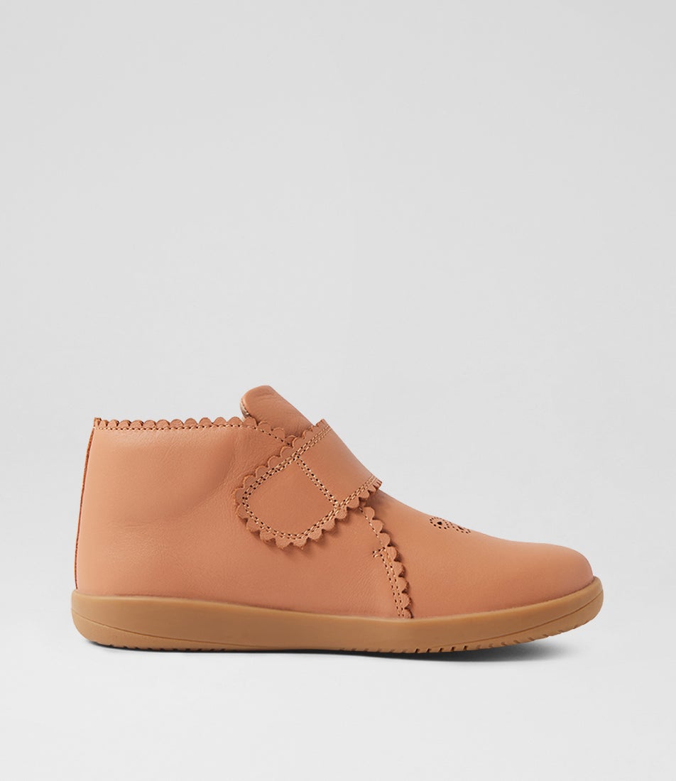 Bobux Kp Willow Sandstorm Leather Ankle Boots