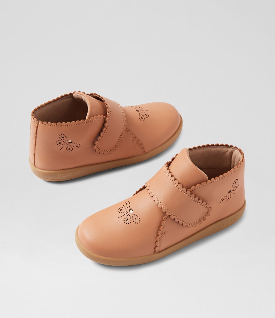 bobux Kp Willow Sandstorm Leather Ankle Boots