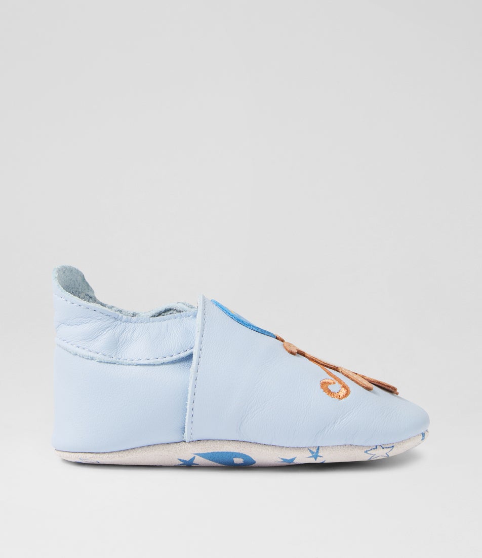 Bobux Ss Bubbles Skyway Leather Flat Shoes