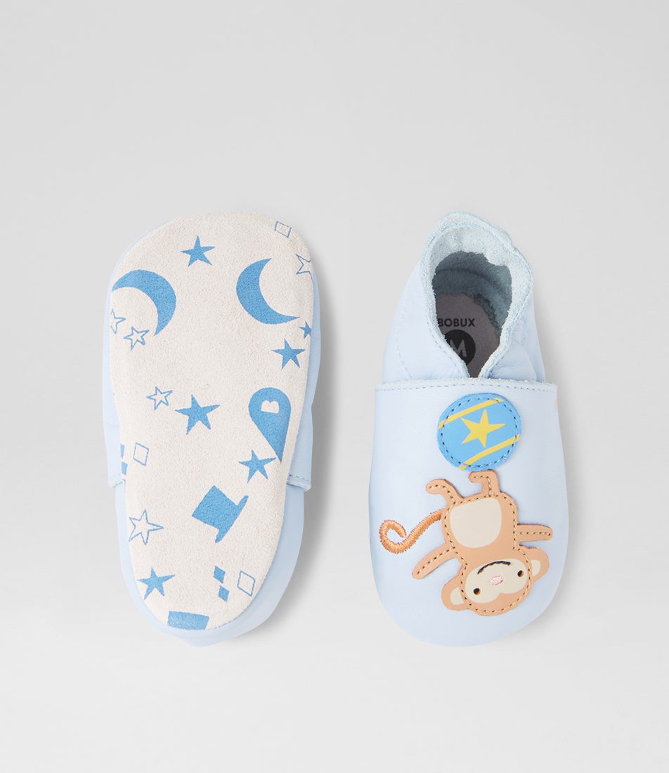 Bobux Ss Bubbles Skyway Leather Flat Shoes