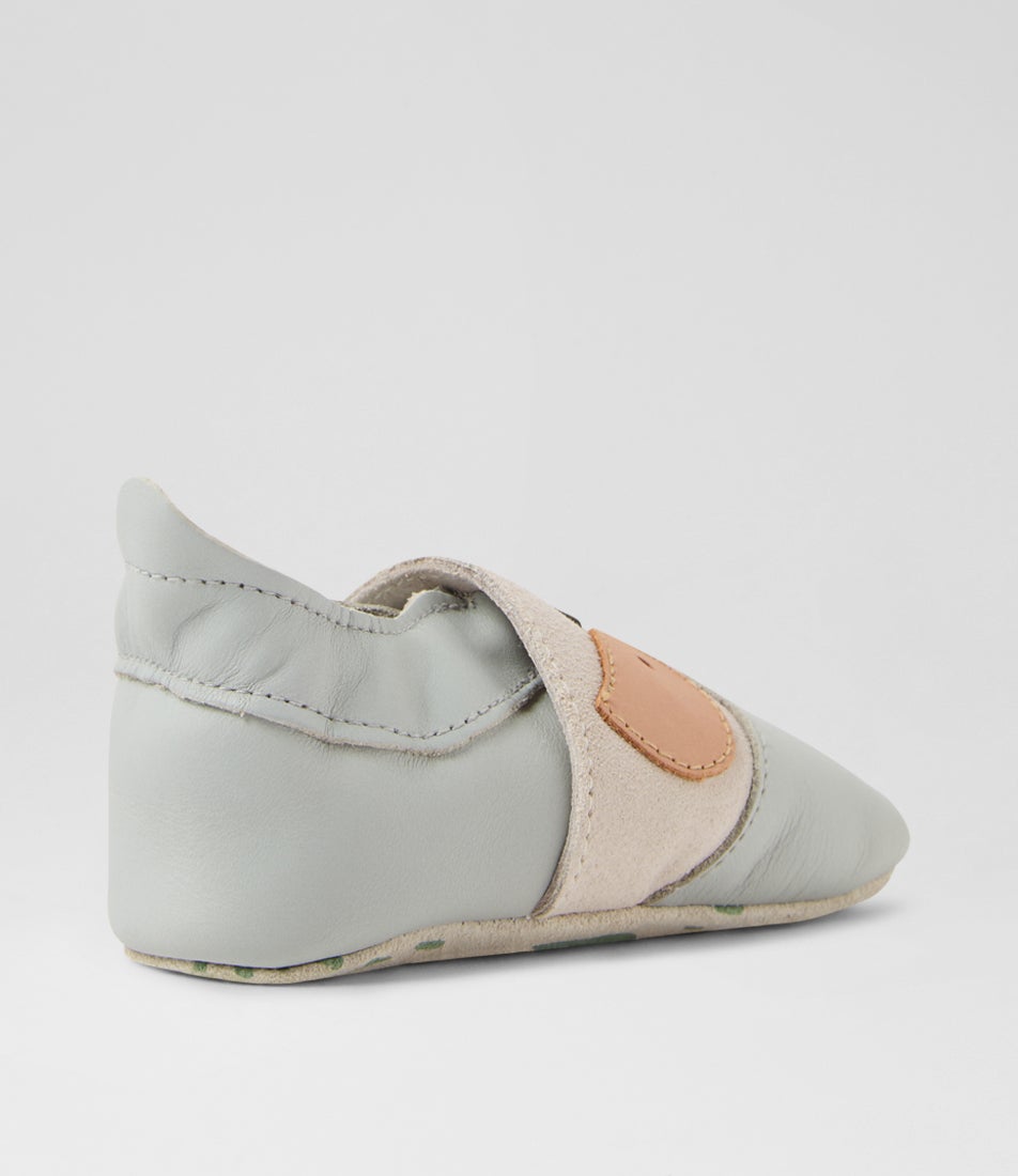 Bobux Ss Dozy Infant Stone Leather Flat Shoes