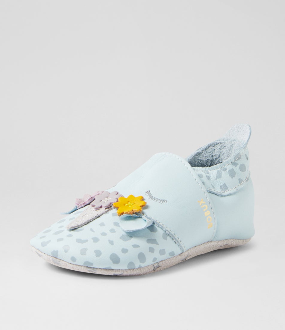 Bobux Ss Dream Infant Sky Leather Flat Shoes
