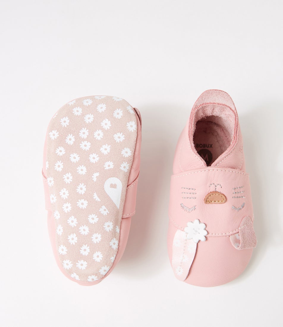 Bobux Ss Flopsy Infant Blossom Leather Flat Shoes
