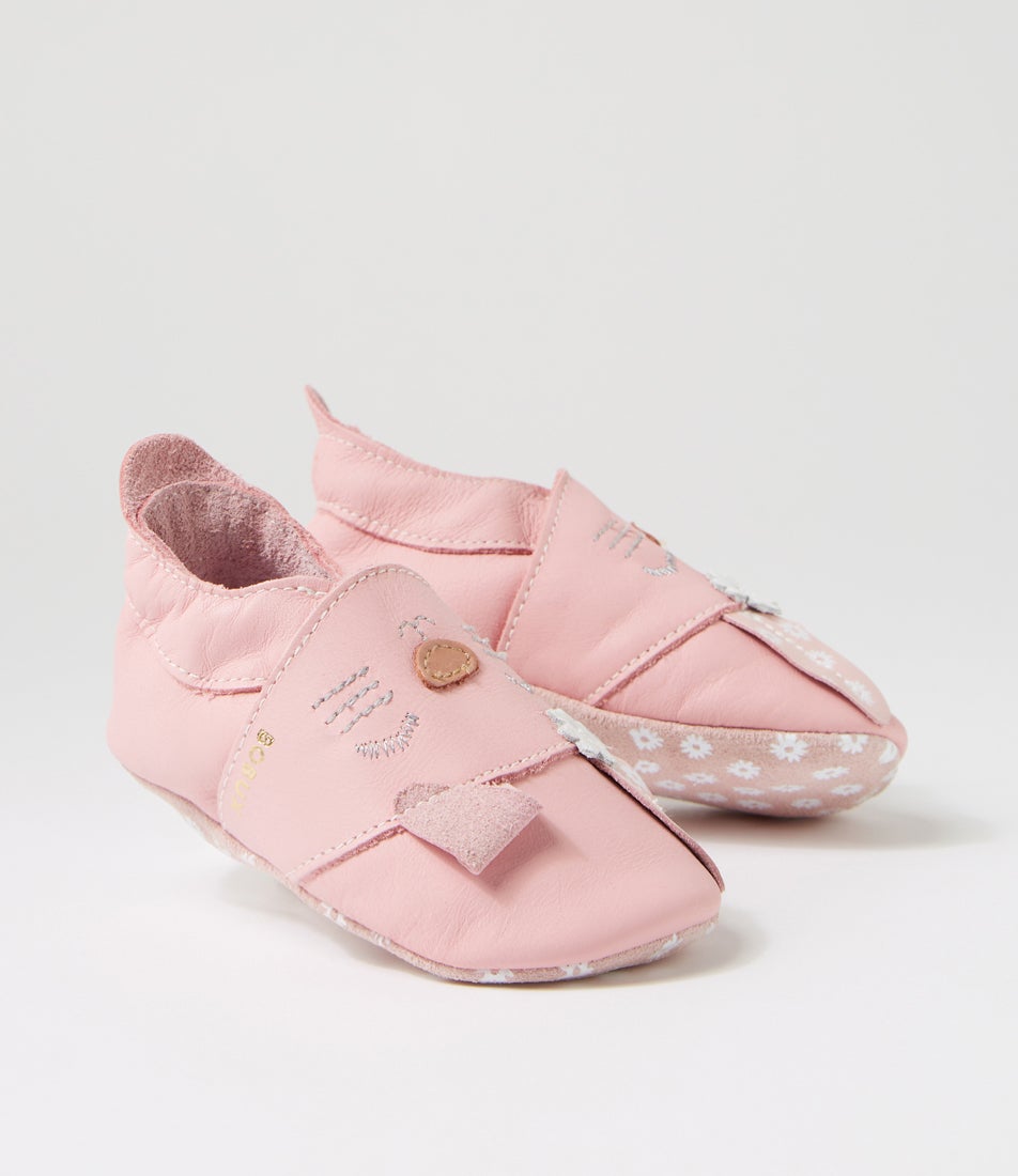 Bobux Ss Flopsy Infant Blossom Leather Flat Shoes