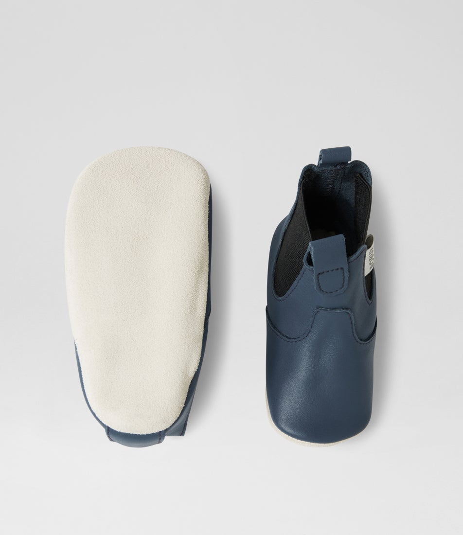 Bobux Ss Jodhpur Infant Navy Leather Ankle Boots