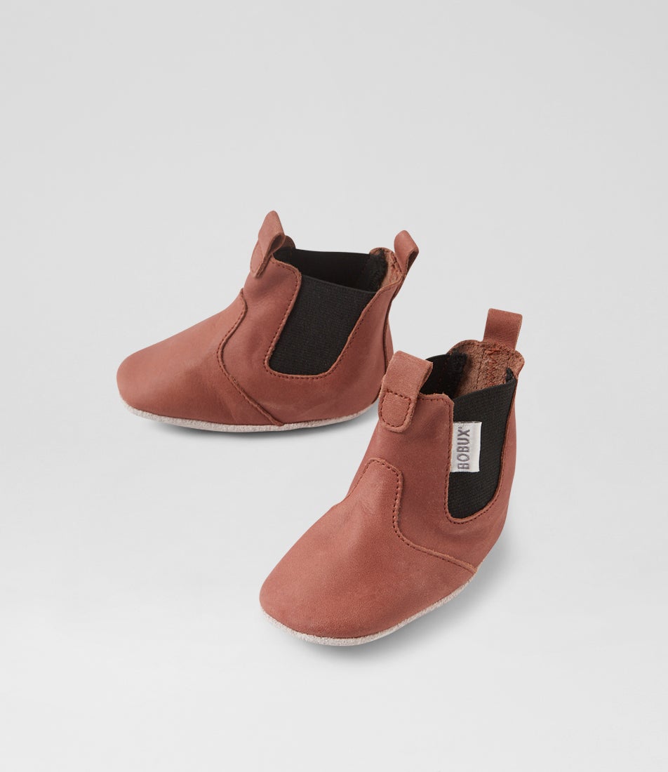 bobux Ss Jodhpur Infant Toffee Leather Ankle Boots