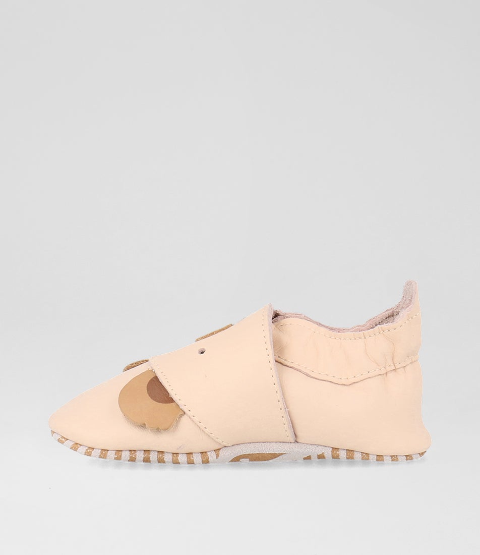 Bobux Ss Koko Infant Oat Leather Flat Shoes