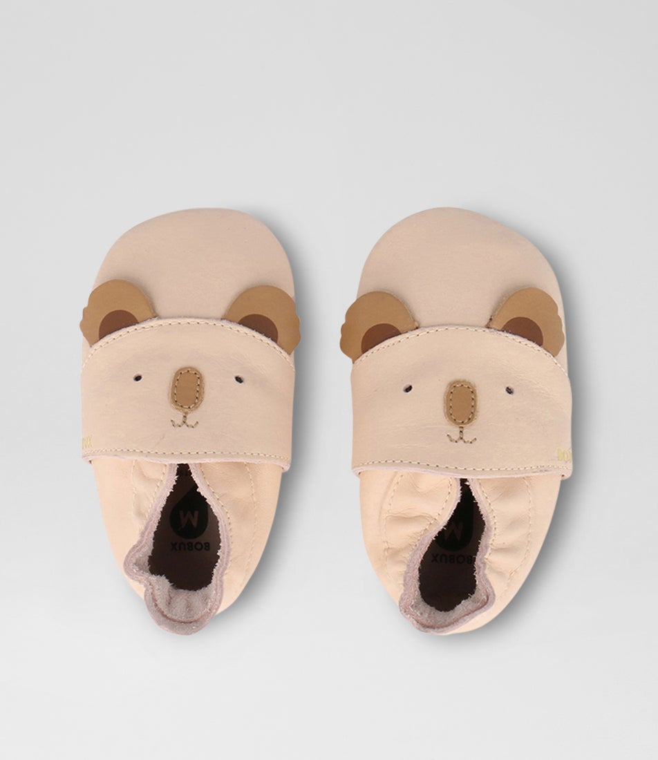 Bobux Ss Koko Infant Oat Leather Flat Shoes