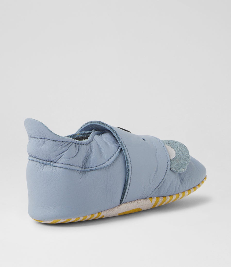 Bobux Ss Koko Infant Slate Leather Flat Shoes