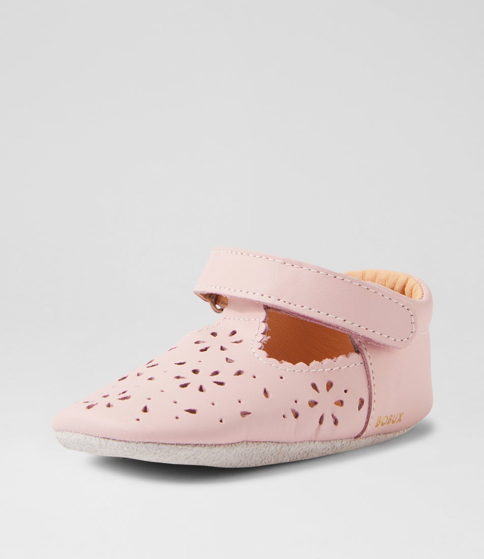 Bobux Ss Lacey Infant Blossom Leather Flat Shoes