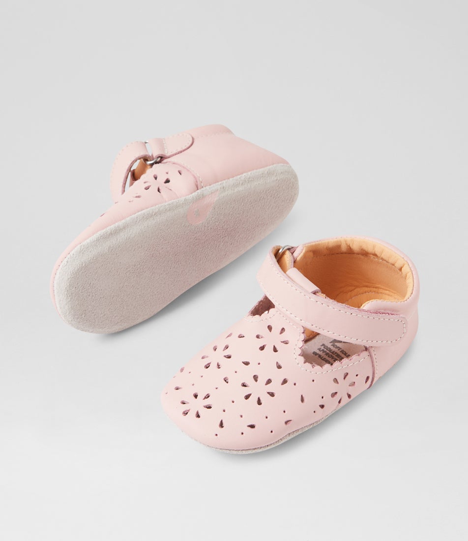 Bobux Ss Lacey Infant Blossom Leather Flat Shoes