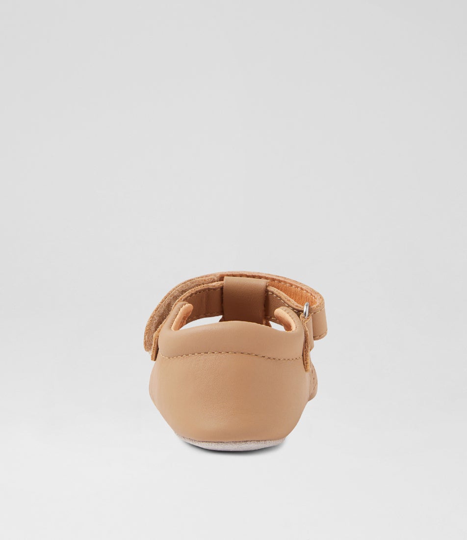 Bobux Ss Lacey Infant Doe Leather Flat Shoes