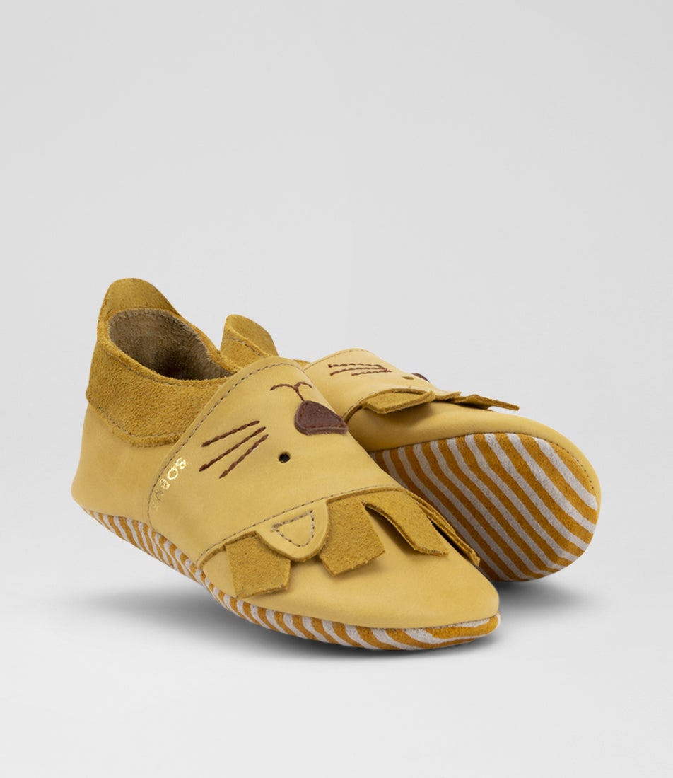 Bobux Ss Leo Infant Maple Leather Flat Shoes