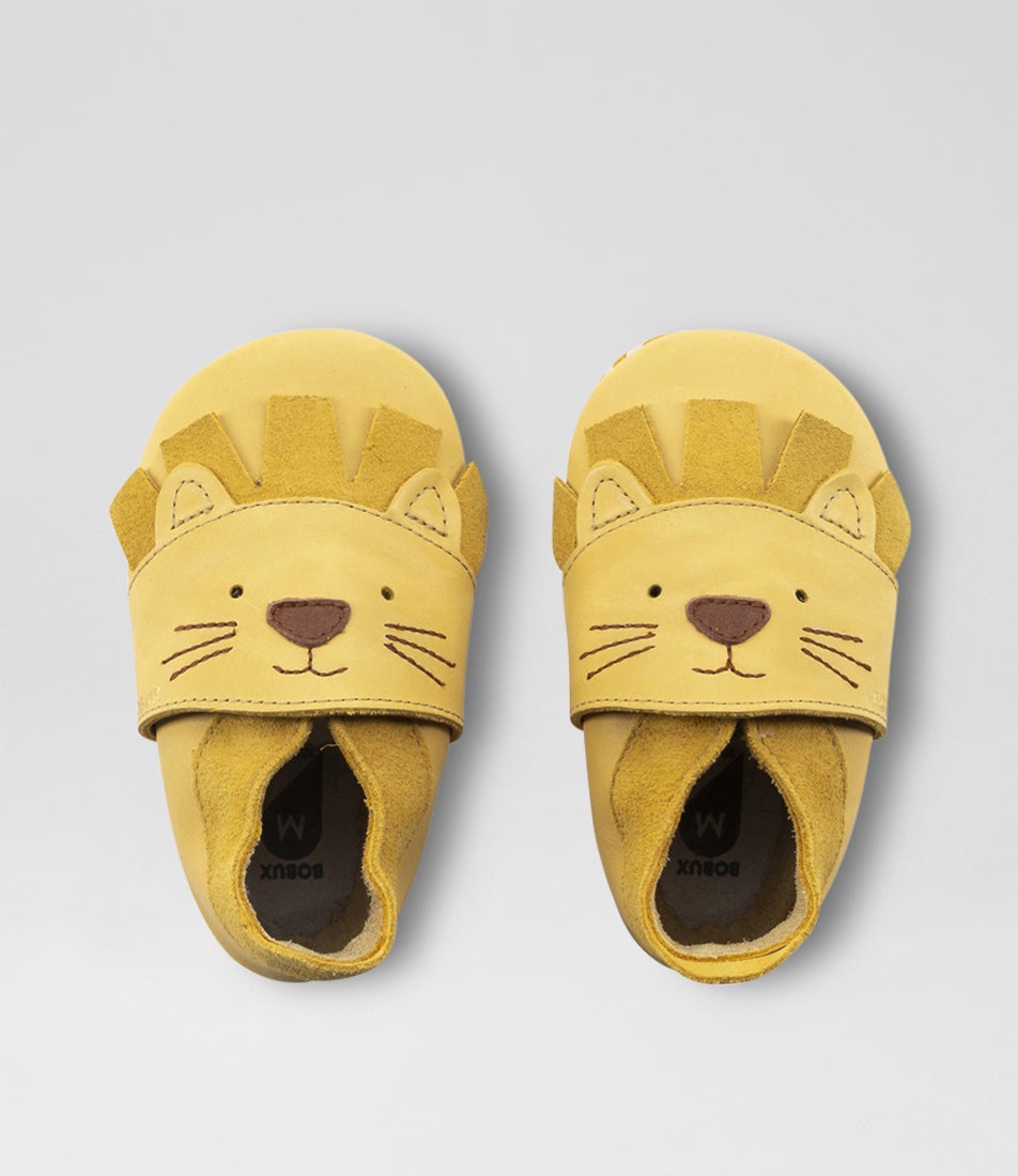 bobux Ss Leo Infant Maple Leather Flat Shoes