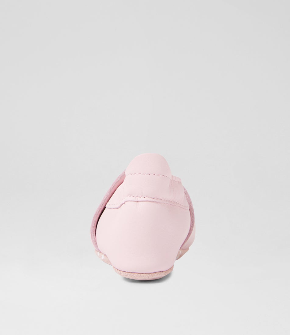 Bobux Ss Narwhal Parfait Pink Leather Flat Shoes