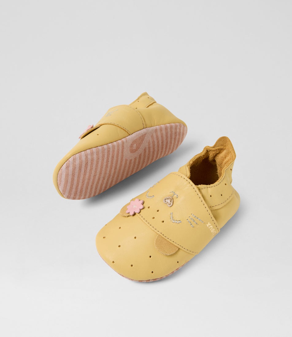 Bobux Ss Pounce Infant Maple Leather Flat Shoes